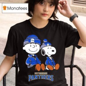 Pittsburgh Panthers X Snoopy And Charlie Brown T Shirt