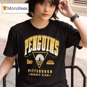 Pittsburgh Penguins Hockey Club Est Logo T Shirt