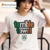 Pittsburgh Slers Ireland Game Terrible Towel T Shirt