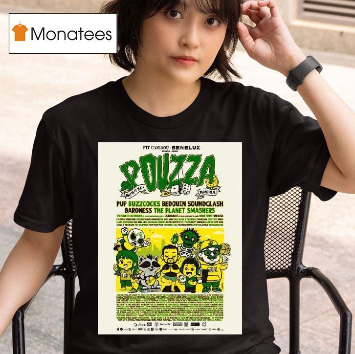 Pouzza Fest May Montreal T Shirt