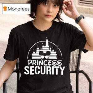 Princess Security Team Shadow Face Mickey Mouse T Shirt
