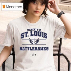 Property Of Louis Battlehawks Ufl T Shirt