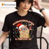 Raccoon Overstimulated And Festive Af T Shirt