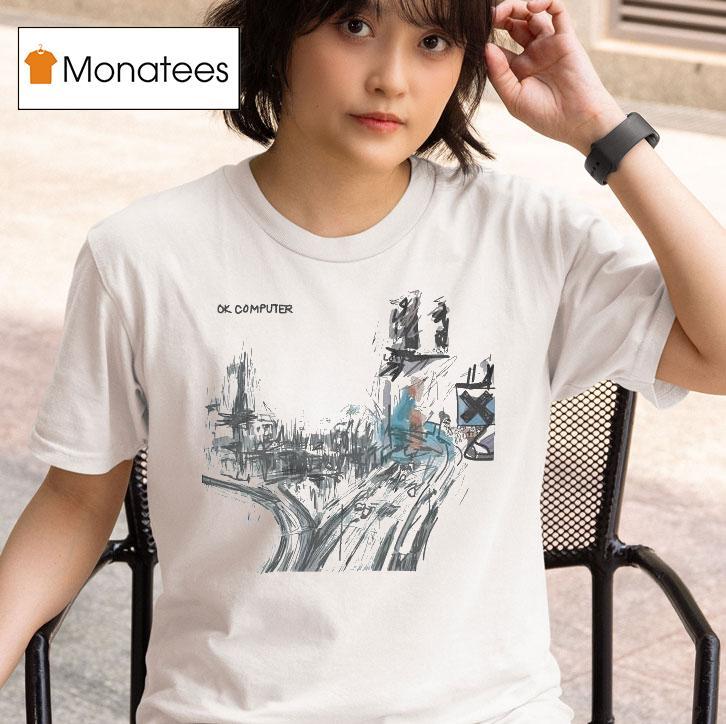 Radiohead Ok Computer T Shirt