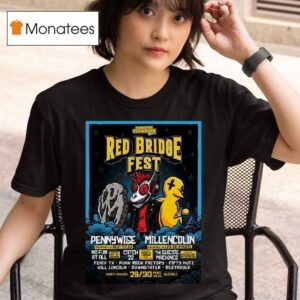 Red Bridge Fest May Pont Rouge Que Bec T Shirt
