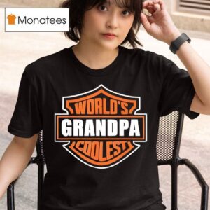 Retro World S Coolest Grandpa T Shirt