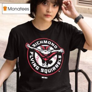 Richmond Flying Squirrels Logo T Shirt