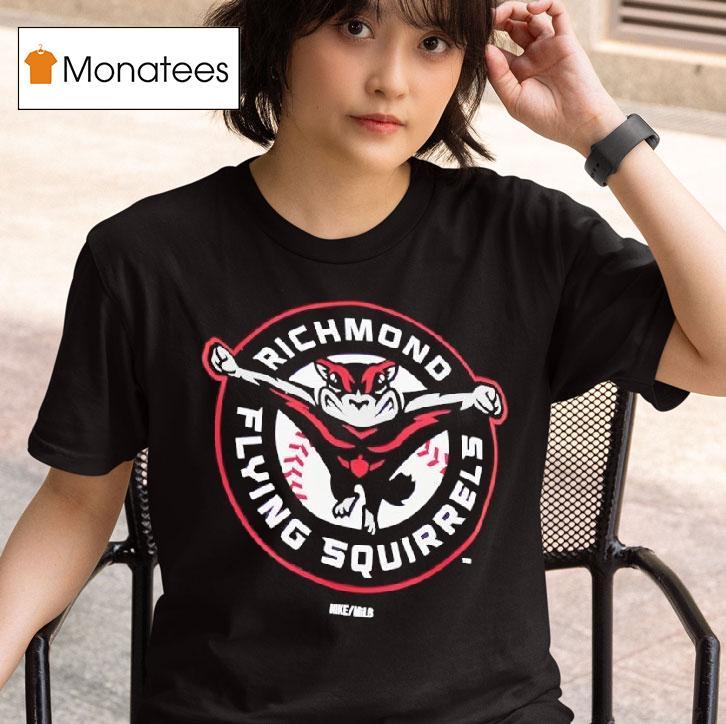 Richmond Flying Squirrels Logo T Shirt