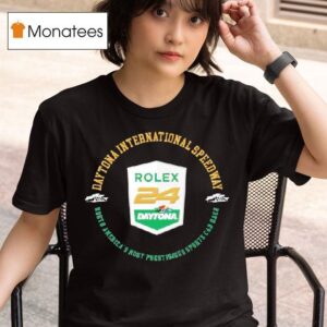 Rolex At Daytona International Speedway Logo T Shirt