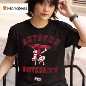 Rutgers Scarlet Knights University Logo T Shirt