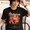 Sabaton Legendary Tour Europe Legends Of London T Shirt