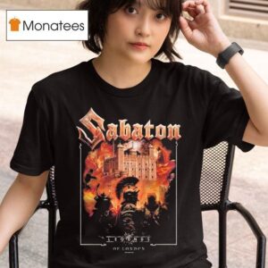 Sabaton Legendary Tour Europe Legends Of London T Shirt