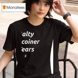 Salty Shcoiner Tears T Shirt