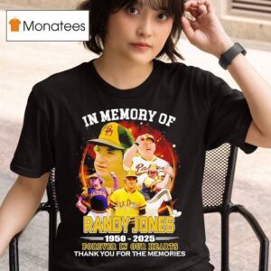San Diego And Randy Jjones In Memory Of Thank You For The Memories T Shirt