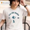 San Jose Sharks Mickey Mouse Hockey Gameday T Shirt