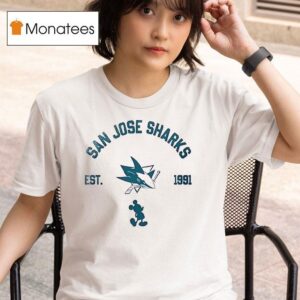 San Jose Sharks Mickey Mouse Hockey Gameday T Shirt