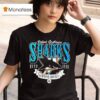 San Jose Sharks Violent Gentlemen Established Distressed T Shirt