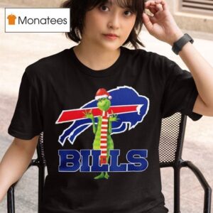 Santa Grinch Nhl Buffalo Bills Christmas T Shirt