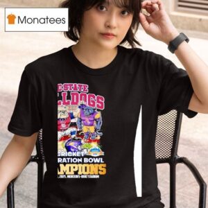 Sc State Bulldogs Cricket Celebration Bowl Champions T Shirt