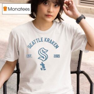 Seattle Kraken Mickey Mouse Hockey Gameday T Shirt