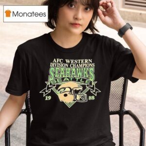 Seattle Seahawks Afc Western Division Champions T Shirt