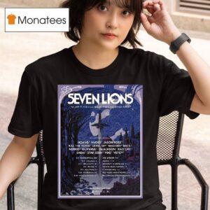 Seven Lions Asleep In The Garden Of Infernal Stars Tour T Shirt