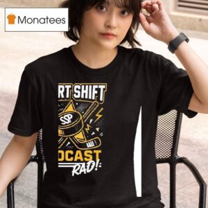 Short Shift Podcast Rad Boston Bruins Hockey T Shirt