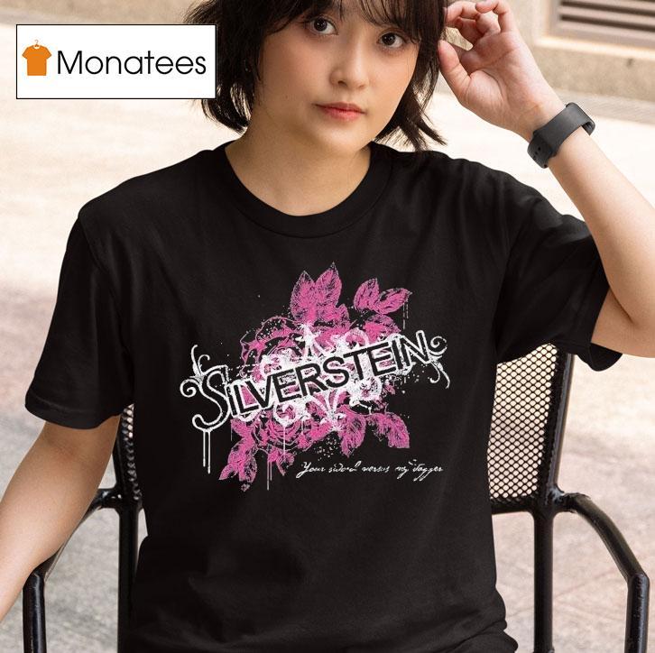 Silverstein Your Sword Versus My Dagger Floral Logo T Shirt