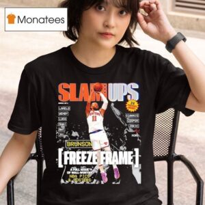 Slam Ups Jalen Brunson Freeze Frame T Shirt