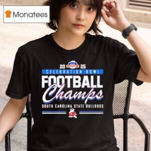 South Carolina State Celebration Bowl Champions Masco T Shirt