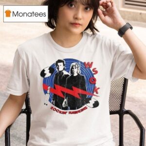 Steve Harrington And Nancy Wheeler Stranger Things Wsqk Rockin Hawkins T Shirt