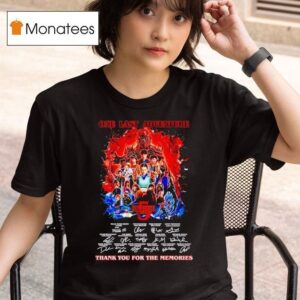 Stranger Things One Last Adventure Signature Thank You For The Memories T Shirt
