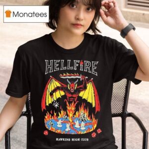 Stranger Things Hellfire Hawkins High Club T Shirt