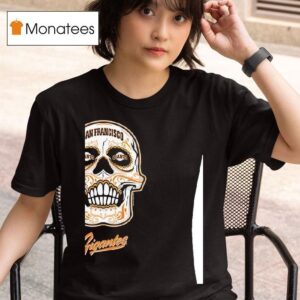Sugar Skull Gigantes San Francisco Giants Baseball T Shirt