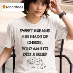 Sweet Dreams Are Made Of Cheese Who Am I To Diss A Brie T Shirt