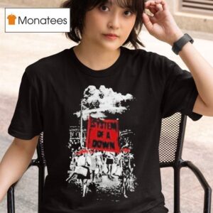 System Of A Down Banner Marches T Shirt