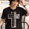 Texas Longhorns I Can Do All Things Through Christ Who Strengthens Me T Shirt