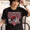 Texas Tech Big Football Conference Champions Xii Logo T Shirt