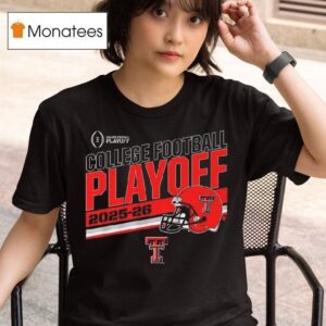 Texas Tech Football Cfp Stripe T Shirt