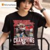 Texas Tech Raiders Big Conference Champions Victory Masco T Shirt