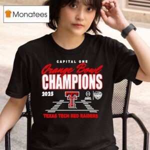 Texas Tech Red Raiders Orange Bowl Champions Classic T Shirt