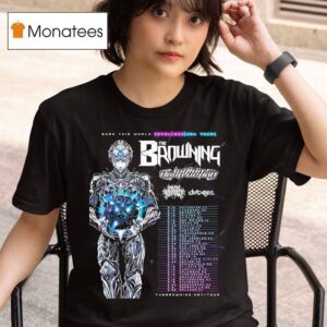 The Browning Burn This World Usa Tour T Shirt
