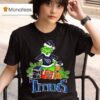 The Grinch And Max Tennessee Titans Christmas Helmet Items T Shirt