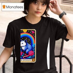The Opossum Tarot Card T Shirt