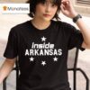 The Right Shade Of Red Inside Arkansas T Shirt