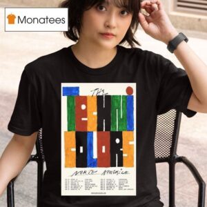The Technicolors North America Live Tour T Shirt