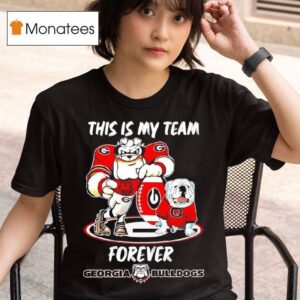 This Is My Team Forever Georgia Bulldogs Graphic Of Two Bulldogs Masco T Shirt