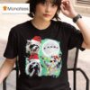 Three Raccoons With The Moon Christmas T Shirt