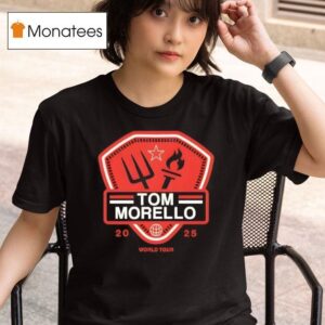 Tom Morello Crest Tour T Shirt