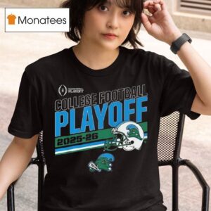Tulane Football Cfp Stripe T Shirt